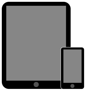 tablet and smartphone