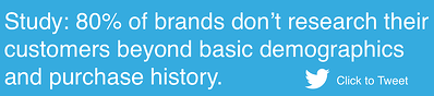 Brands don't research their customers