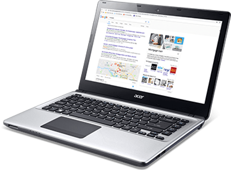 Credit Union Tactic page Laptop