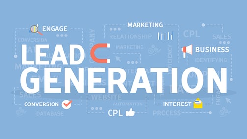 Lead generation concept